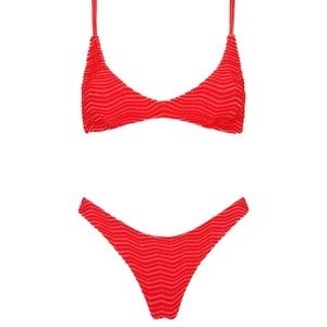 Tri angl triangl New w/ tags size medium too only  mako bikini never worn